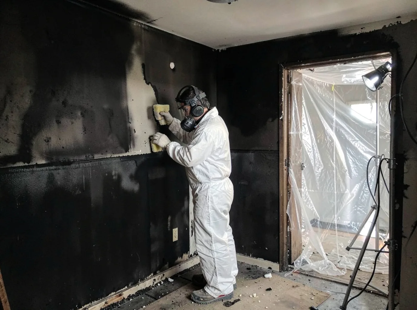 Fire Damage Restoration company in Morland, KS